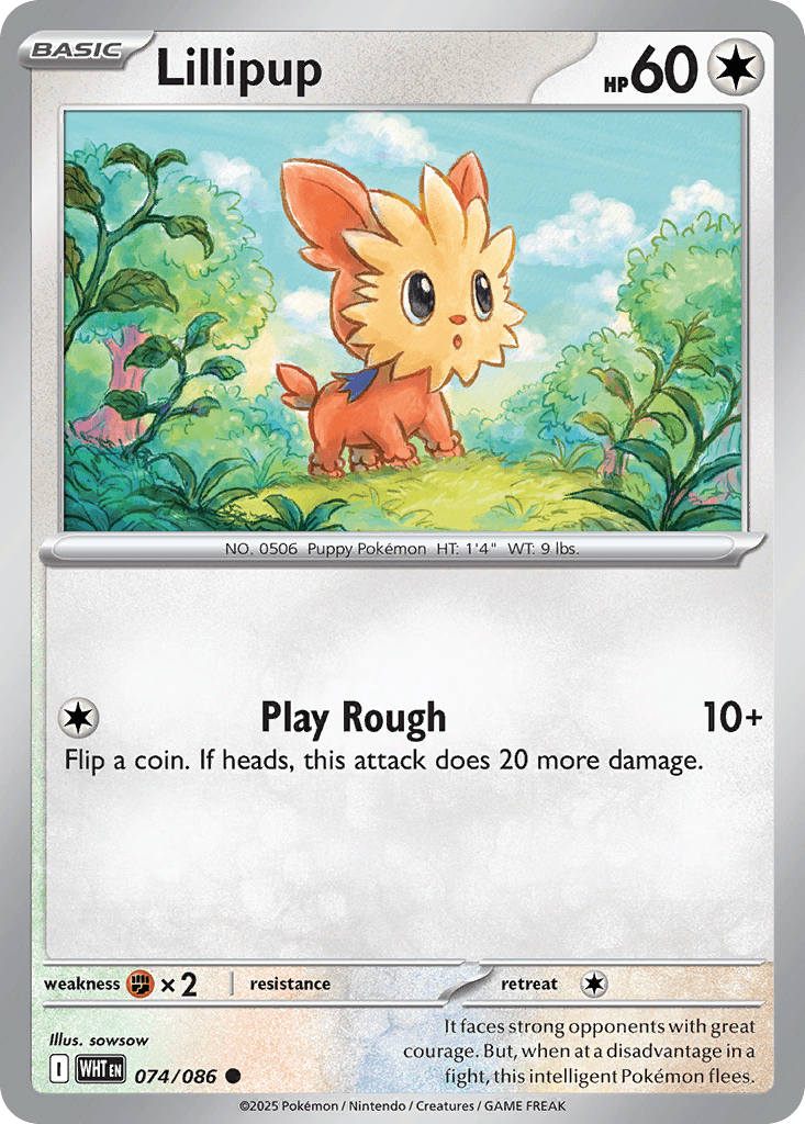 Lillipup, White Flare 74