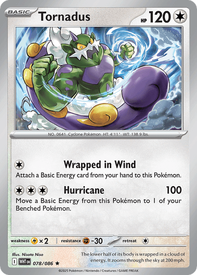 Tornadus, White Flare 78