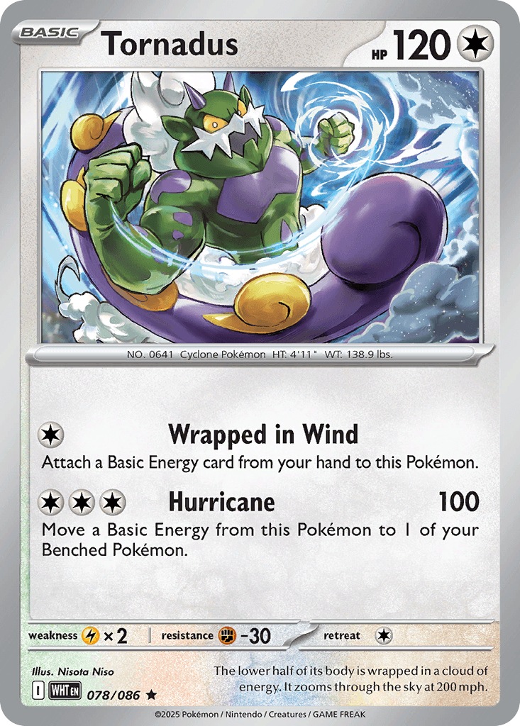 Tornadus, White Flare 78