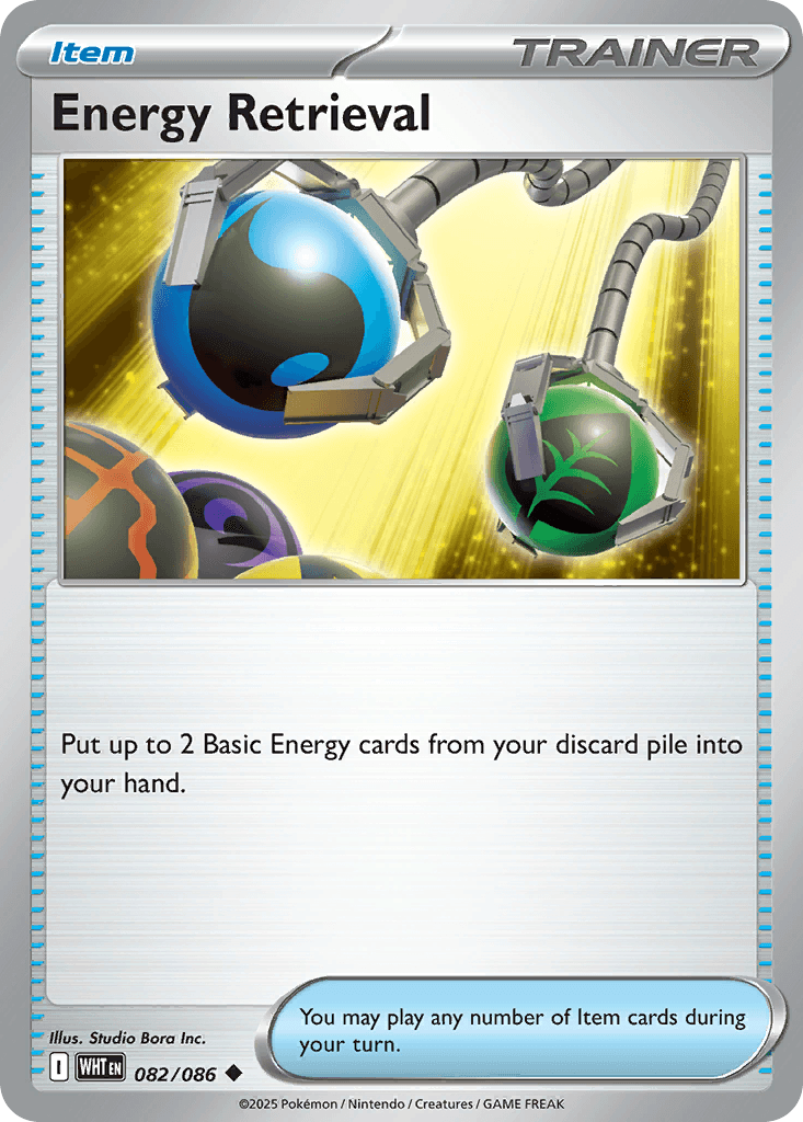 Energy Retrieval, White Flare 82
