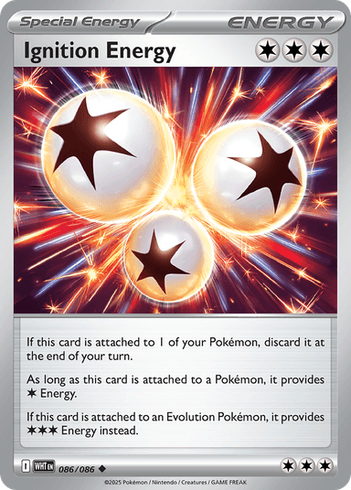 Ignition Energy, White Flare 86