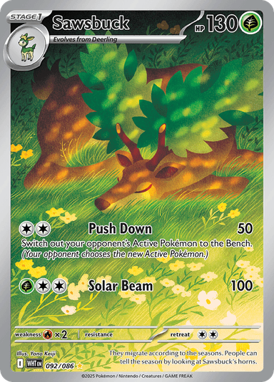 Sawsbuck, White Flare 92