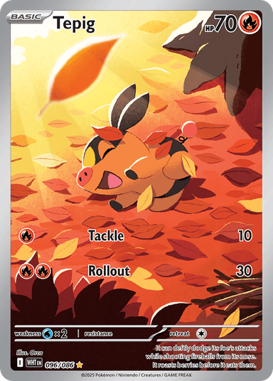 Tepig, White Flare 96