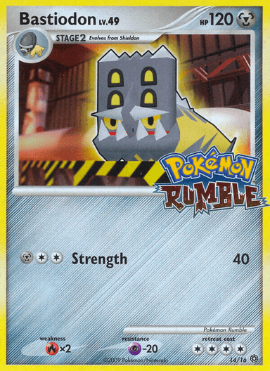 Bastiodon, Pokémon Rumble 14
