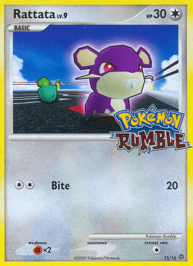 Rattata, Pokémon Rumble 15
