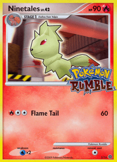 Ninetales, Pokémon Rumble 3
