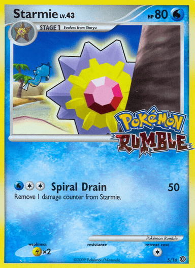 Starmie, Pokémon Rumble 5