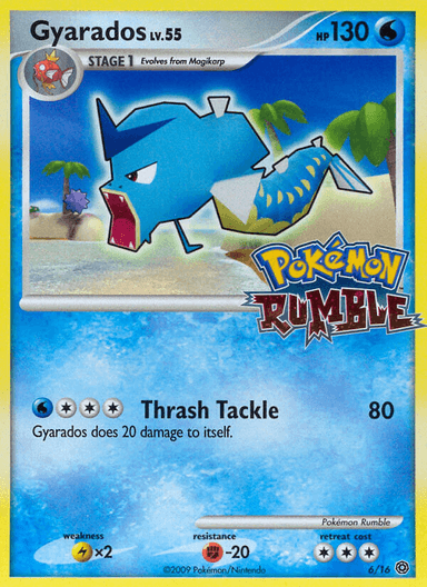 Gyarados, Pokémon Rumble 6