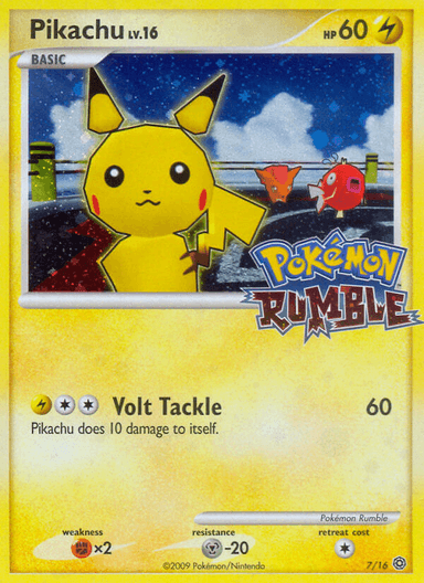 Pikachu, Pokémon Rumble 7