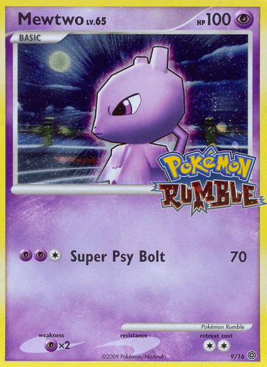 Mewtwo, Pokémon Rumble 9