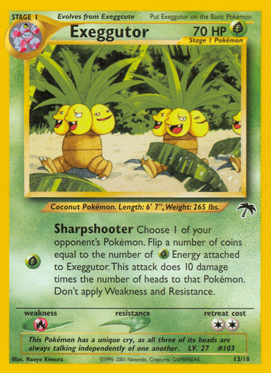 Exeggutor, Southern Islands 13