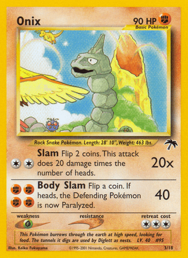 Onix, Southern Islands 3