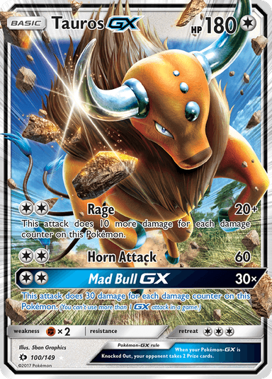 Tauros-GX, Sun & Moon 100