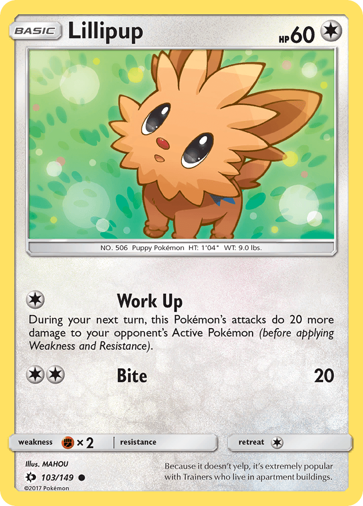 Lillipup, Sun & Moon 103