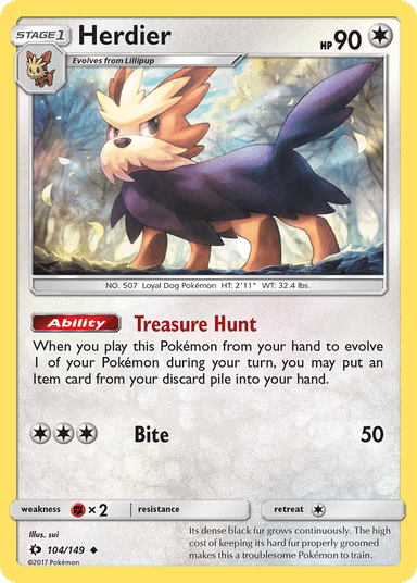 Herdier, Sun & Moon 104