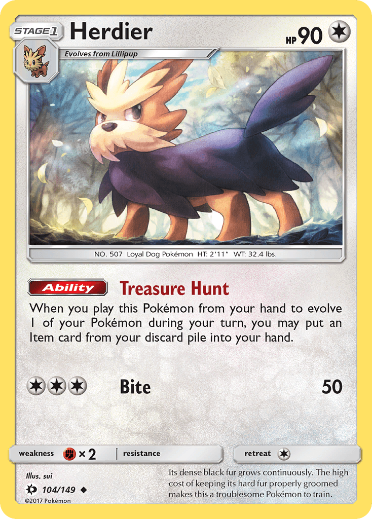 Herdier, Sun & Moon 104