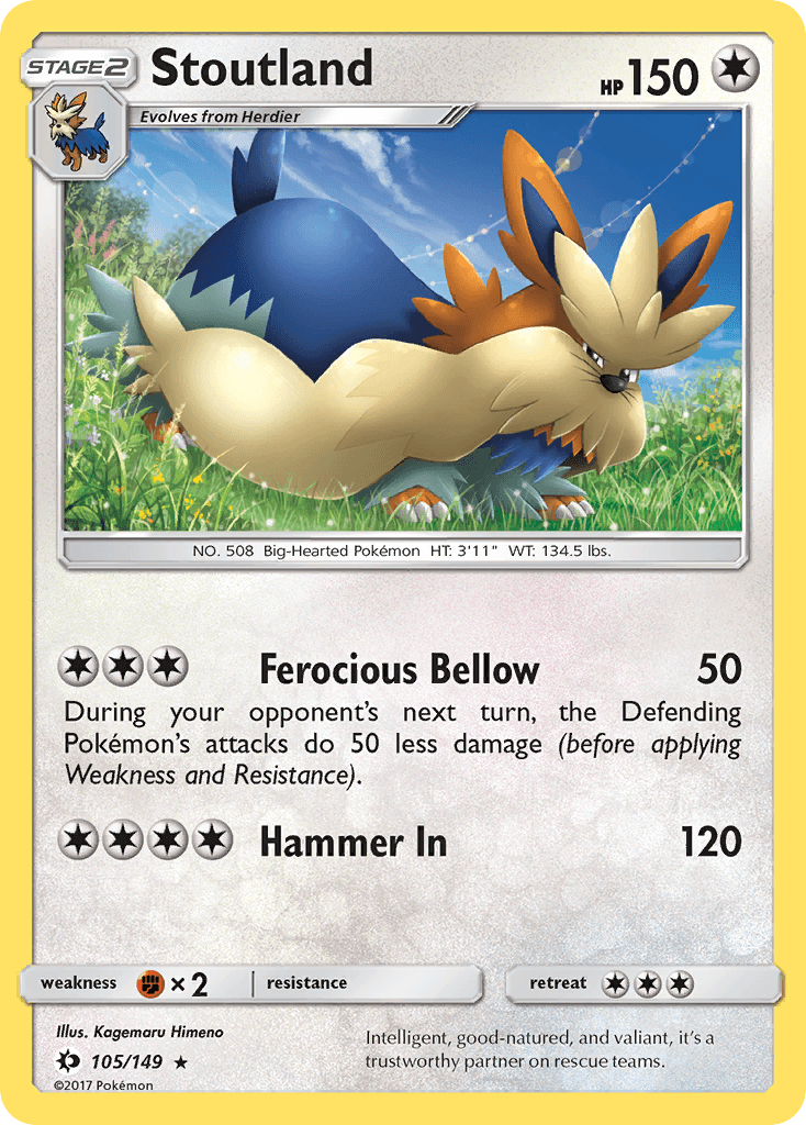 Stoutland, Sun & Moon 105