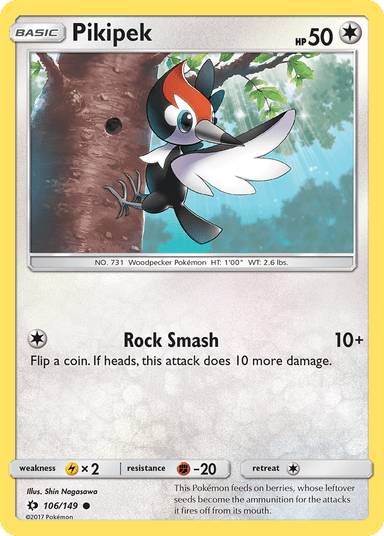 Pikipek, Sun & Moon 106