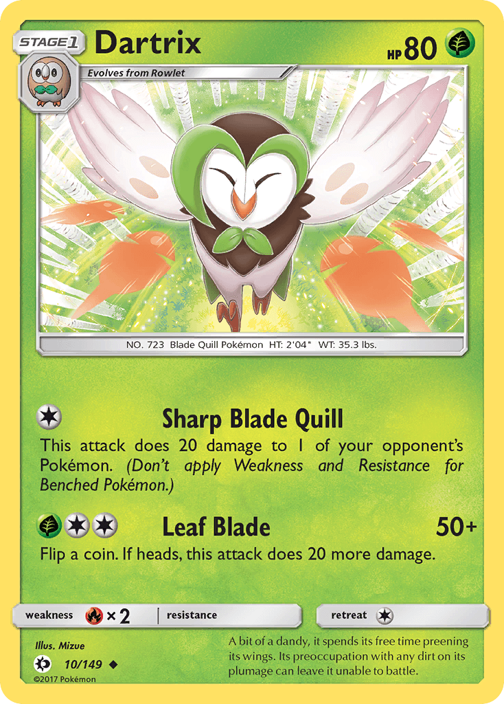 Dartrix, Sun & Moon 10