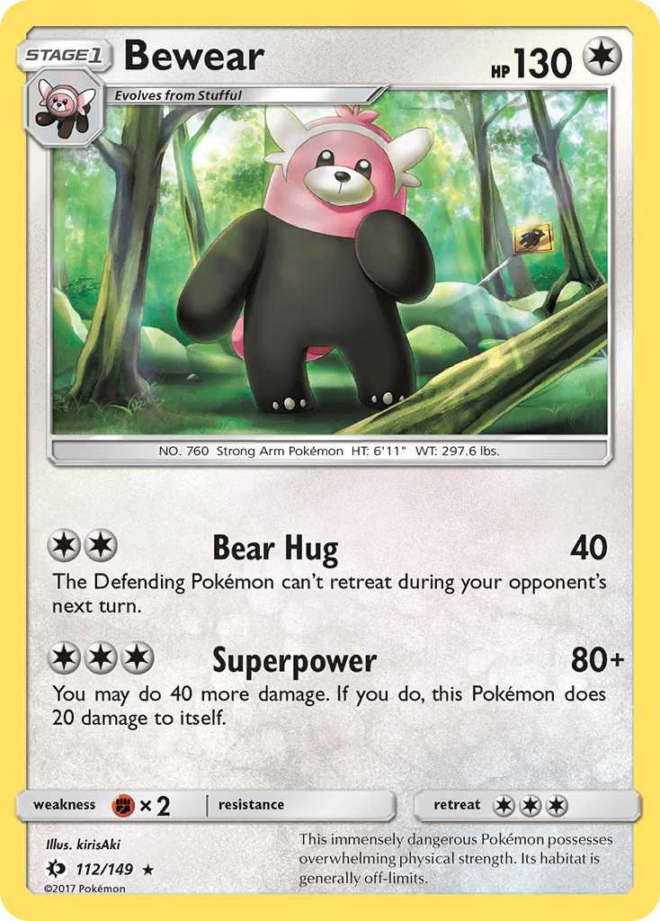 Bewear, Sun & Moon 112