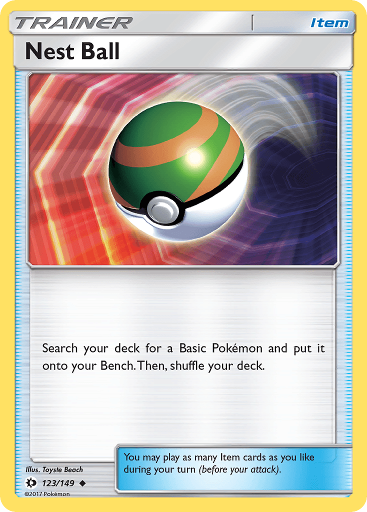 Nest Ball, Sun & Moon 123