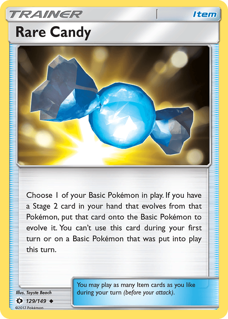 Rare Candy, Sun & Moon 129
