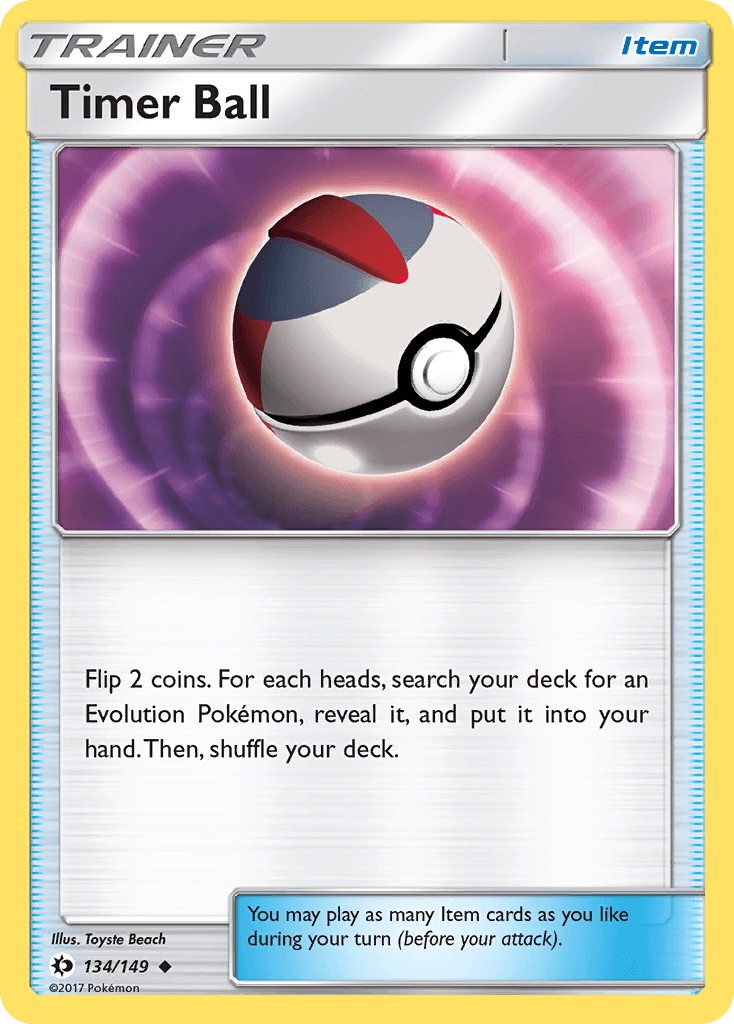 Timer Ball, Sun & Moon 134