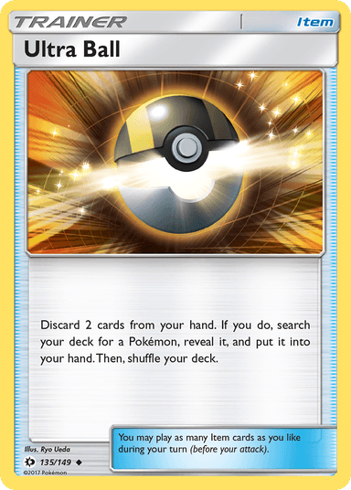 Ultra Ball, Sun & Moon 135