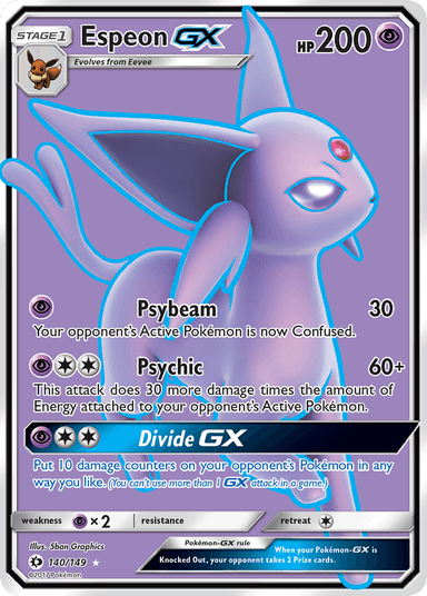 Espeon-GX, Sun & Moon 140