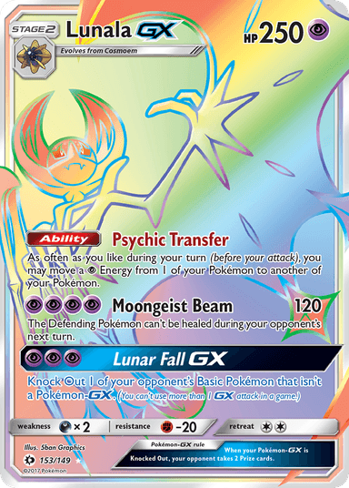 Lunala-GX, Sun & Moon 153
