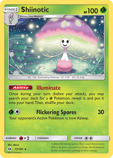 Shiinotic, Sun & Moon 17