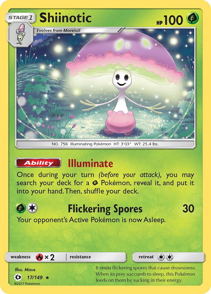 Shiinotic, Sun & Moon 17