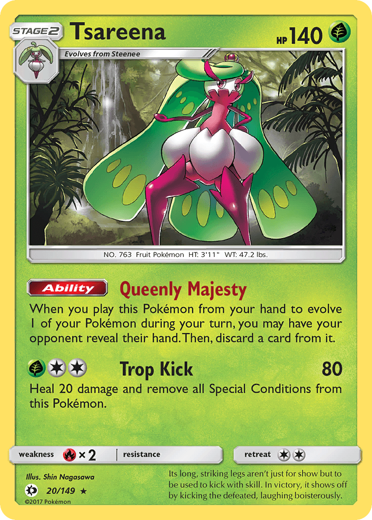 Tsareena, Sun & Moon 20