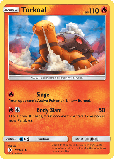 Torkoal, Sun & Moon 23