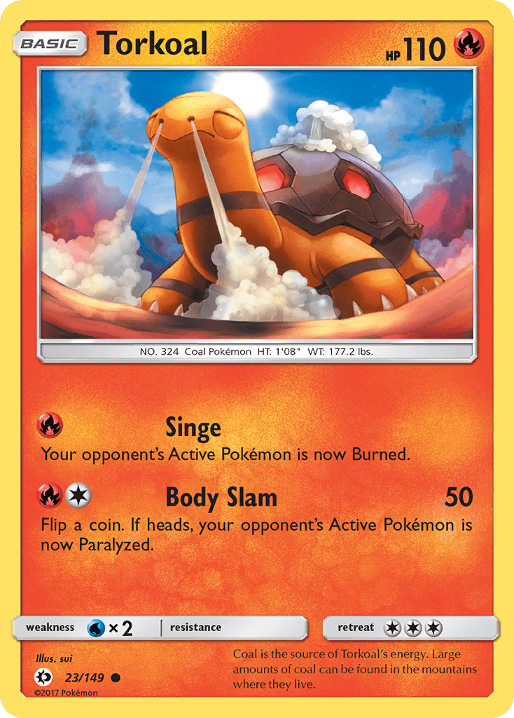 Torkoal, Sun & Moon 23