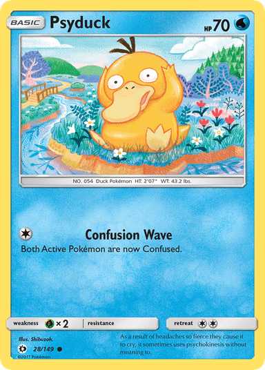 Psyduck, Sun & Moon 28