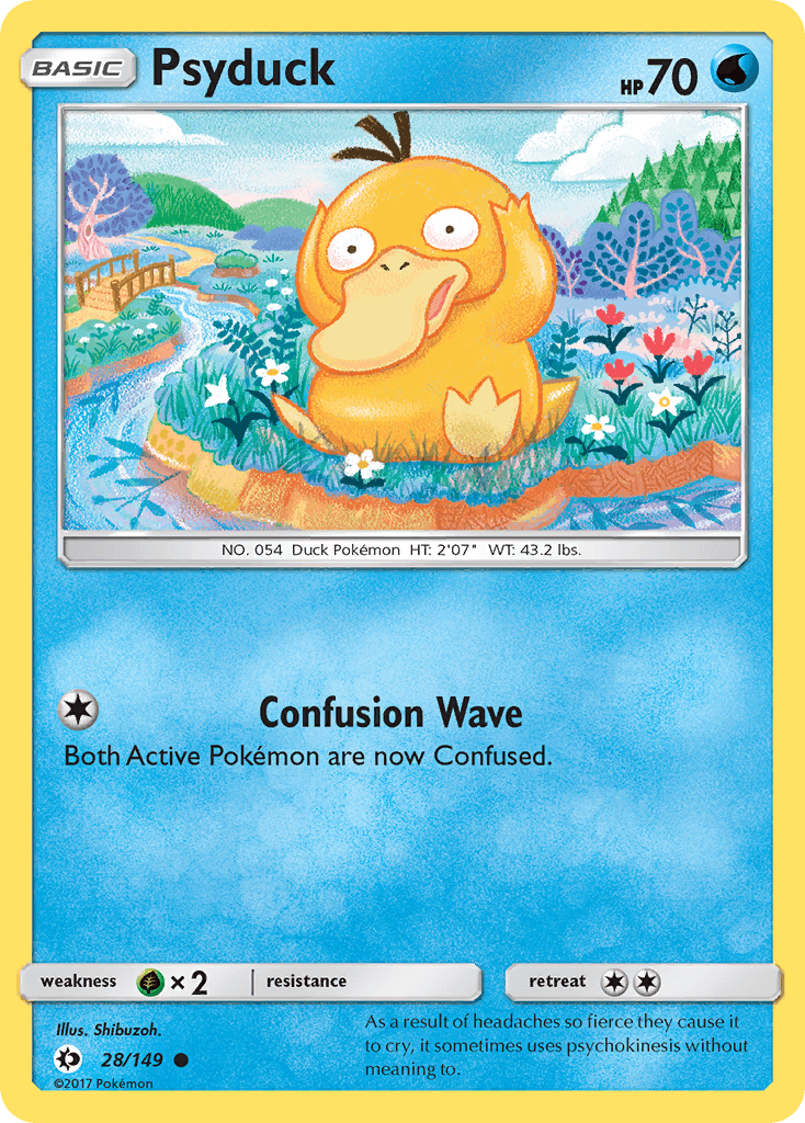 Psyduck, Sun & Moon 28