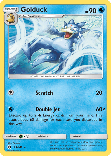 Golduck, Sun & Moon 29