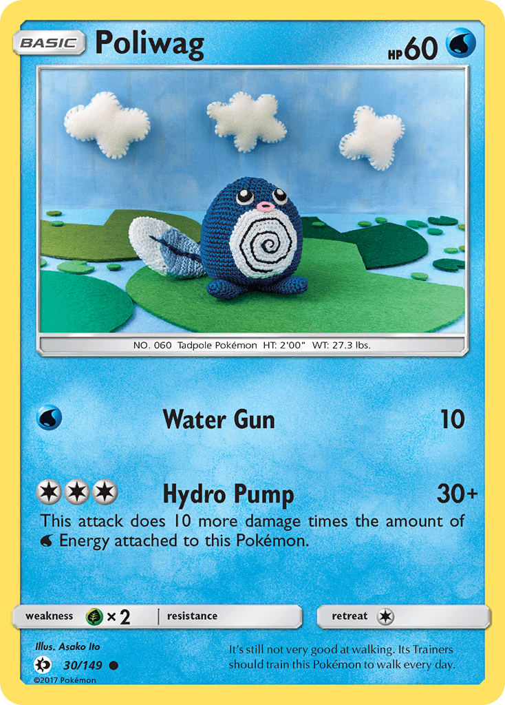 Poliwag, Sun & Moon 30