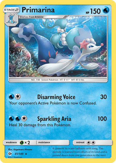 Primarina, Sun & Moon 41