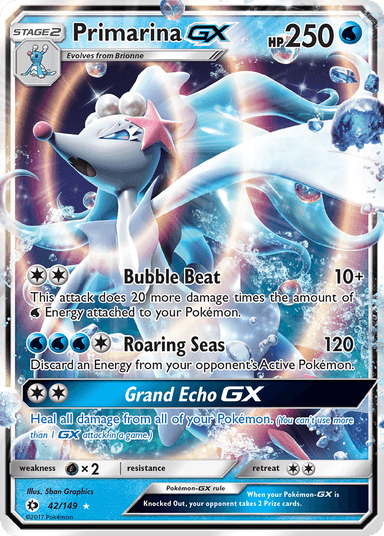 Primarina-GX, Sun & Moon 42