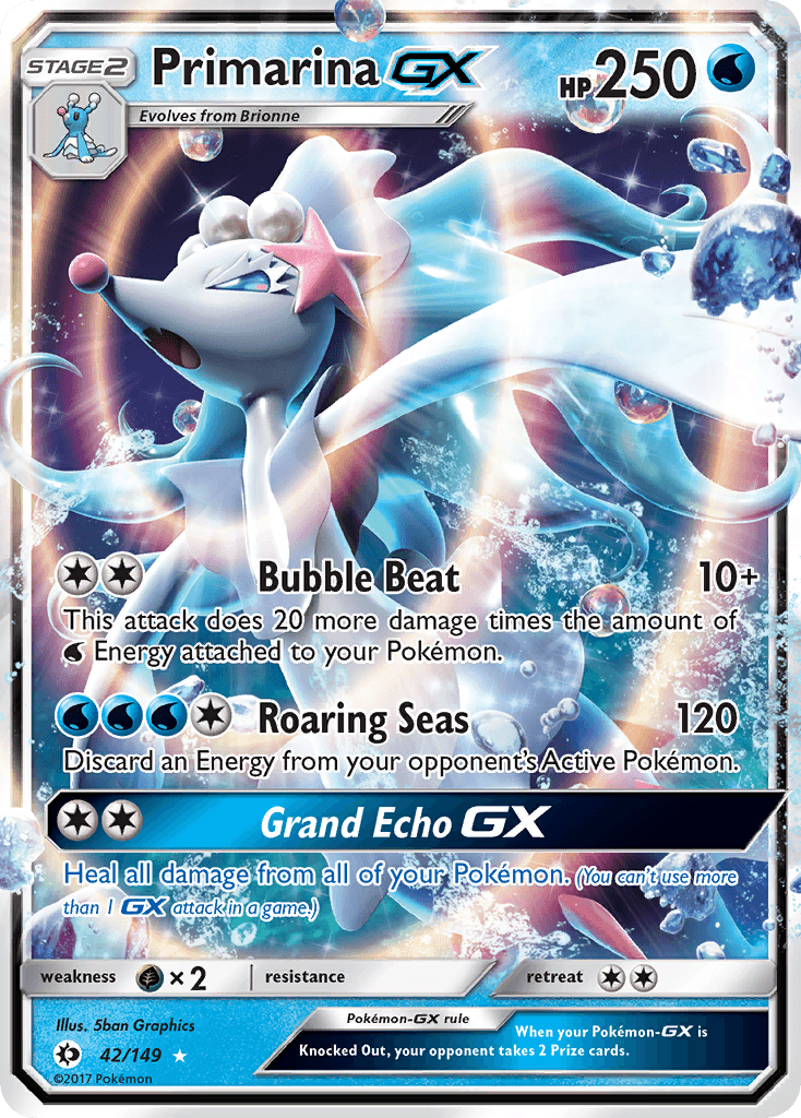 Primarina-GX, Sun & Moon 42