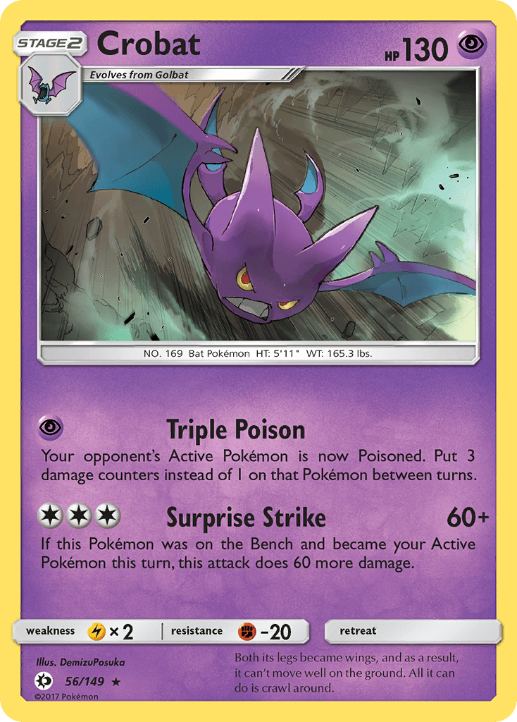 Crobat, Sun & Moon 56
