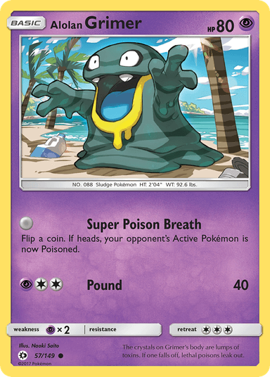 Alolan Grimer, Sun & Moon 57