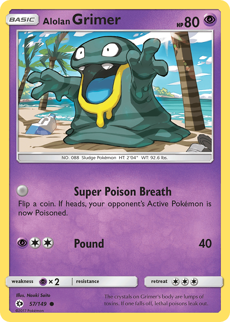 Alolan Grimer, Sun & Moon 57