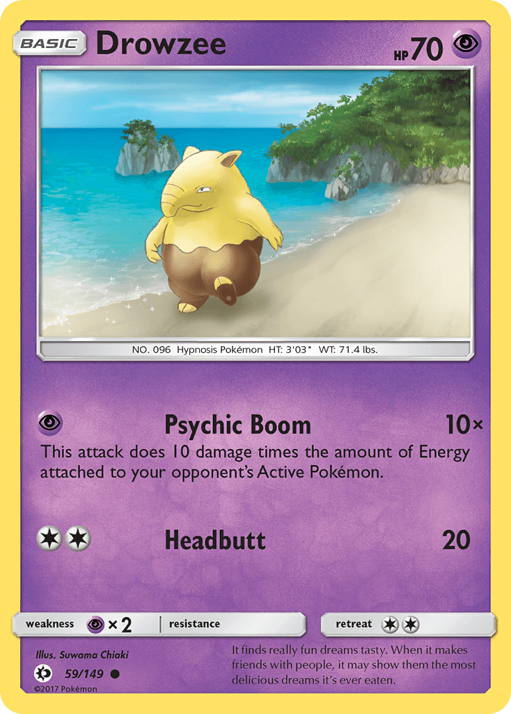 Drowzee, Sun & Moon 59