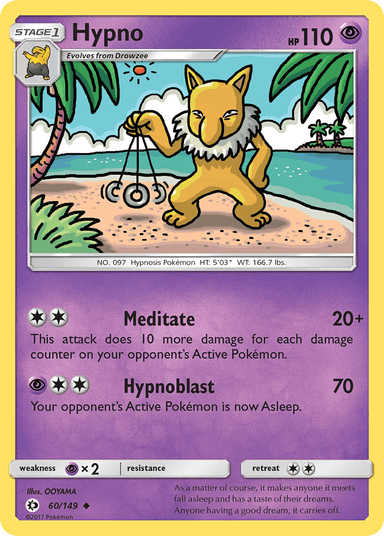 Hypno, Sun & Moon 60