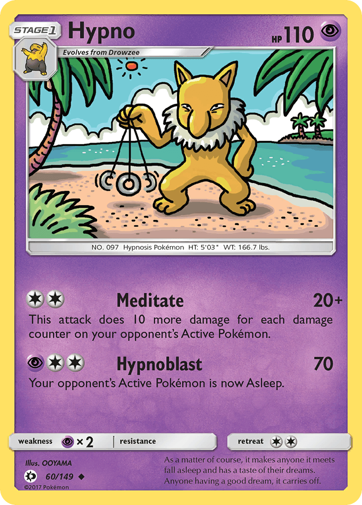 Hypno, Sun & Moon 60