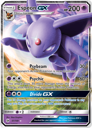 Espeon-GX, Sun & Moon 61