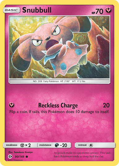 Snubbull, Sun & Moon 90
